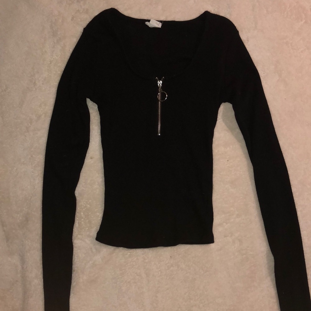 Garage long sleeve black tee - Picture 1 of 1